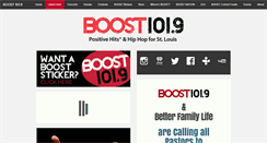 Desktop Screenshot of boost1019.com